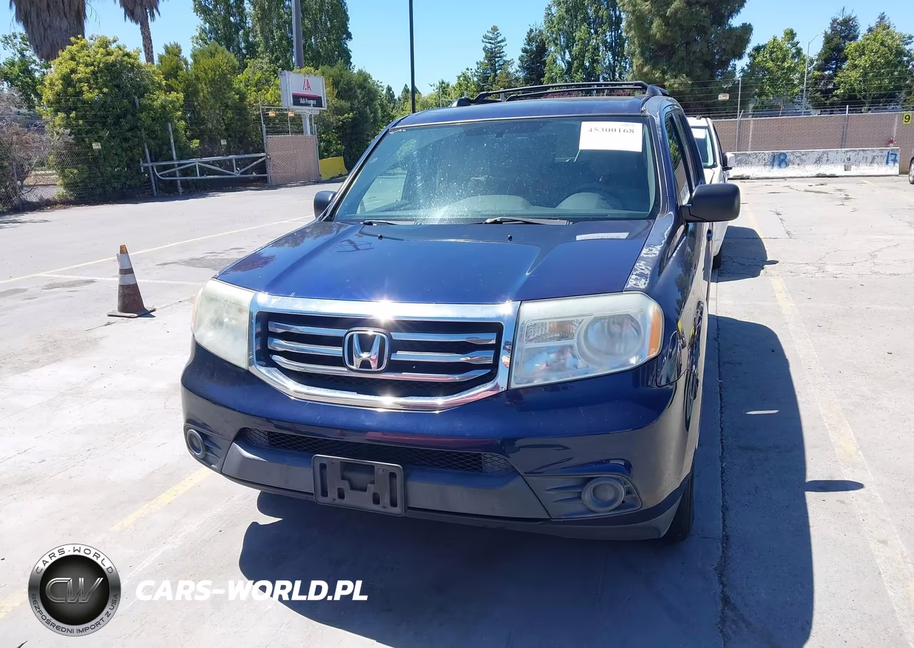 2013 Honda Pilot Lx VIN:5FNYF3H21DB009936 - 12