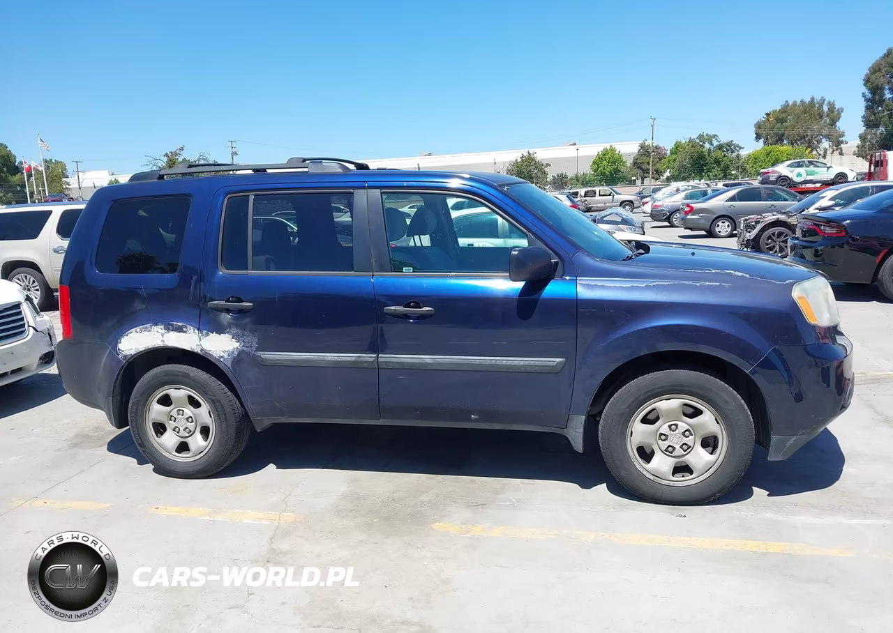2013 Honda Pilot Lx VIN:5FNYF3H21DB009936 - 13