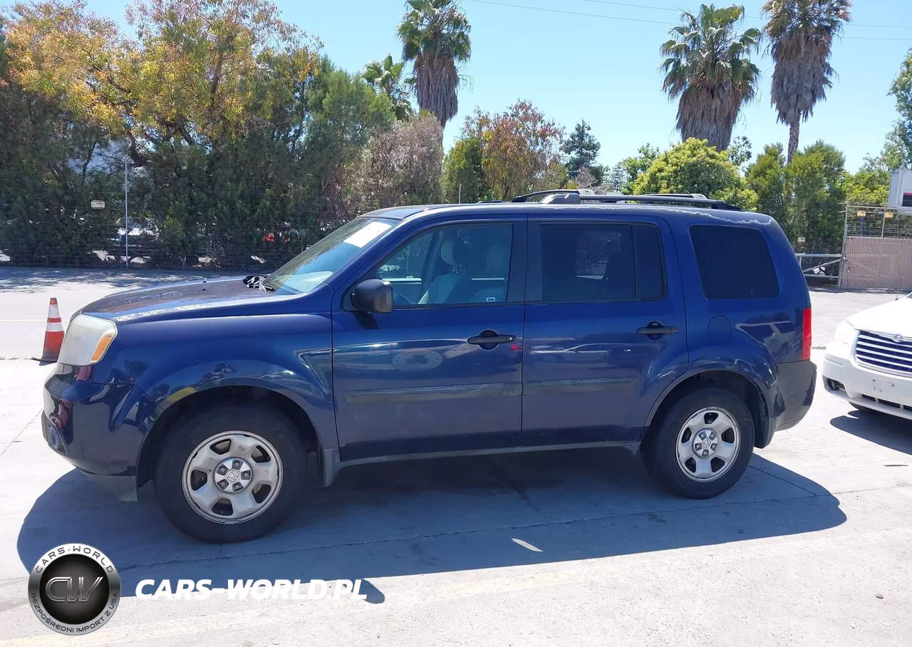 2013 Honda Pilot Lx VIN:5FNYF3H21DB009936 - 14