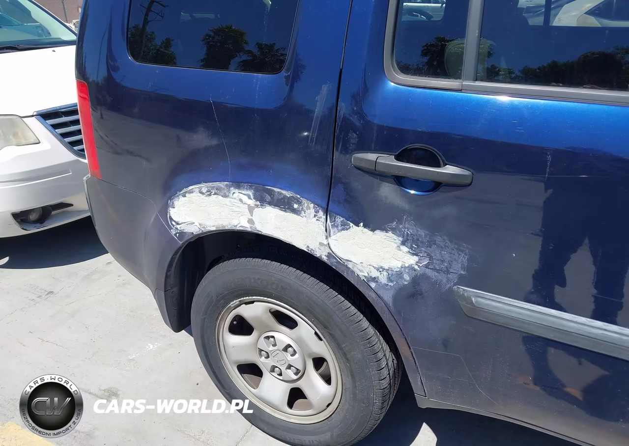2013 Honda Pilot Lx VIN:5FNYF3H21DB009936 - 6