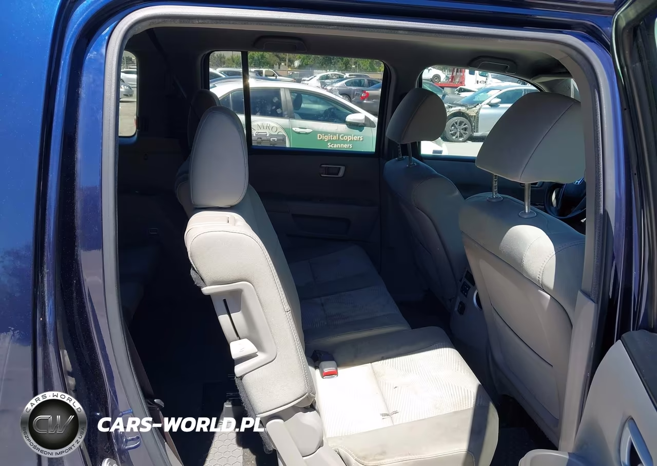 2013 Honda Pilot Lx VIN:5FNYF3H21DB009936 - 8