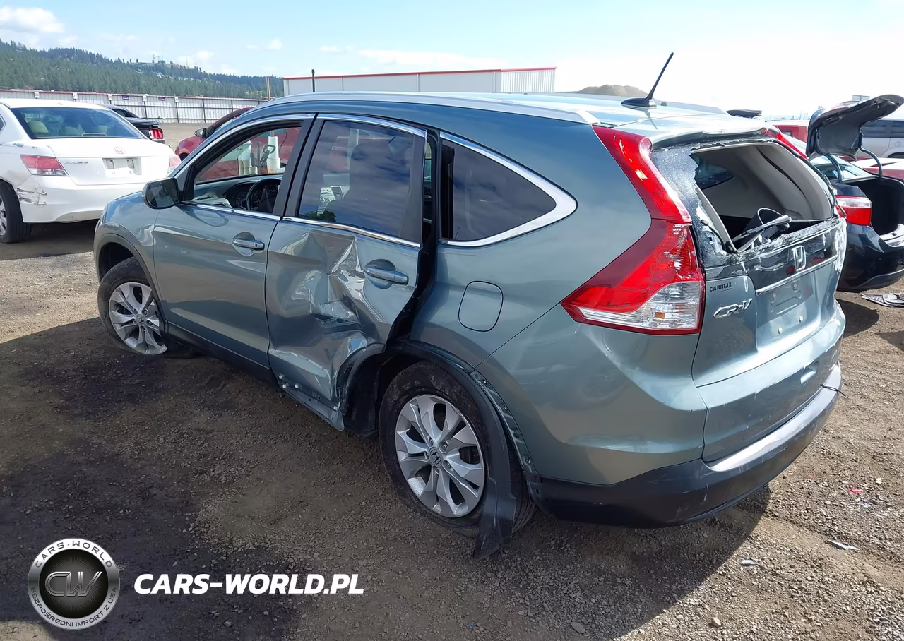2012 Honda Cr-V Ex-L VIN:5J6RM3H76CL007935 - 3