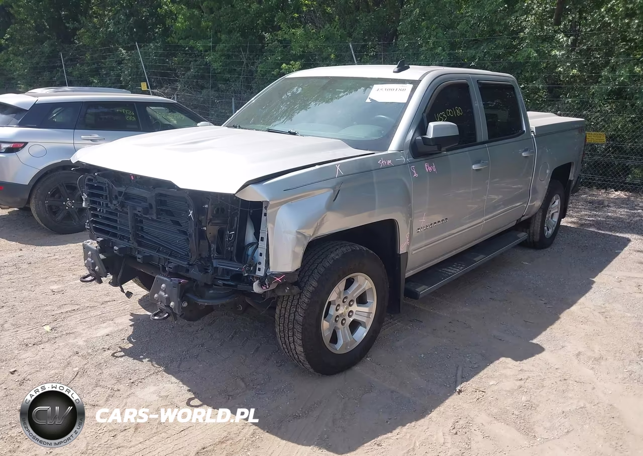 2017 Chevrolet Silverado 1500 2Lt VIN:3GCUKREC7HG418193 - 2