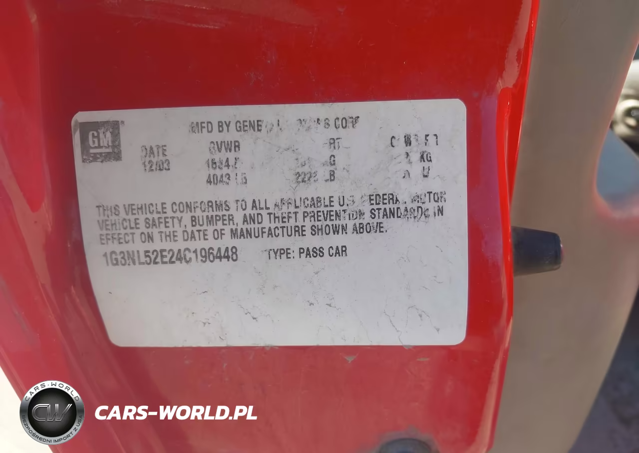 2004 Oldsmobile Alero Gl2 VIN:1G3NL52E24C196448 - 9