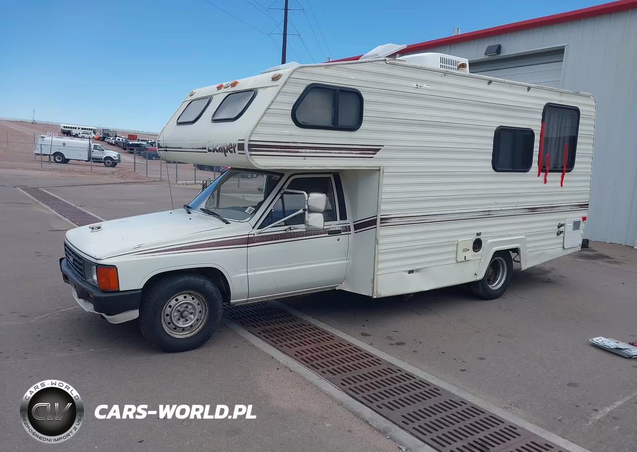 1985 Excel Pickup Commercial-Camper VIN:JT5RN55D4F0118364 - 2