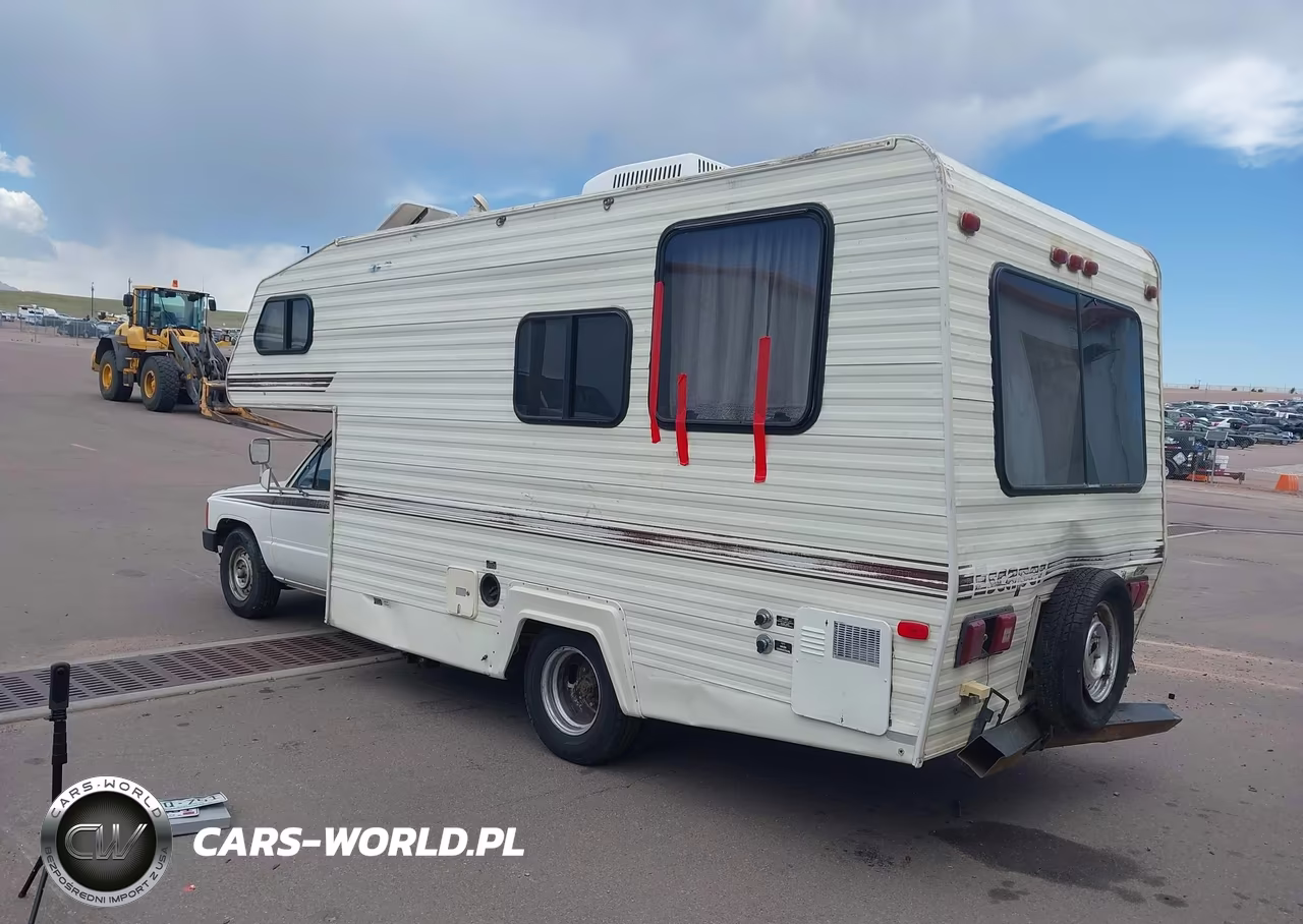 1985 Excel Pickup Commercial-Camper VIN:JT5RN55D4F0118364 - 3