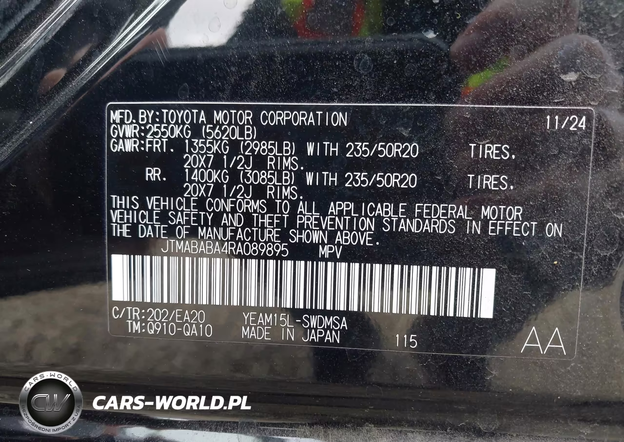2024 Subaru Solterra Limited VIN:JTMABABA4RA089895 - 9