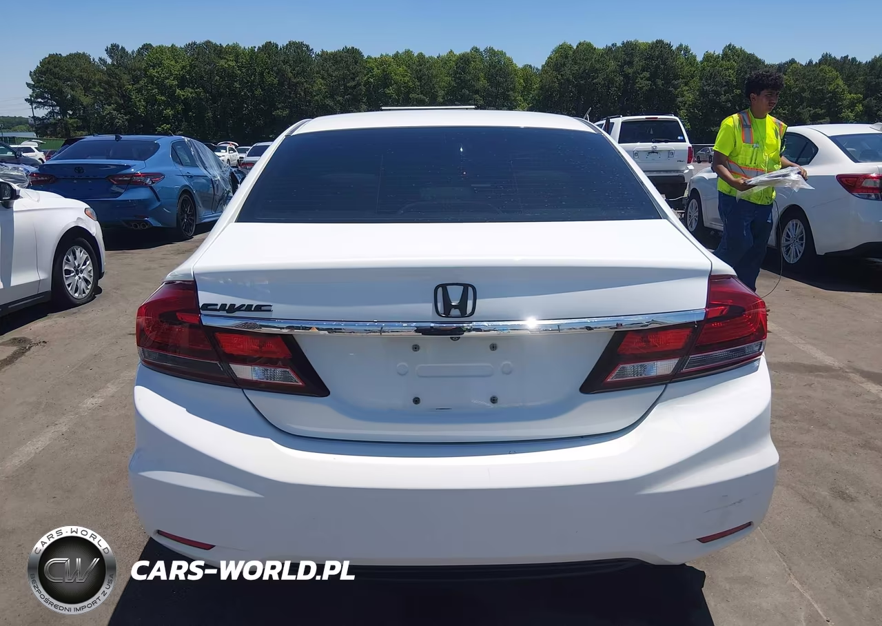 2014 Honda Civic Lx VIN:19XFB2E53EE037188 - 16