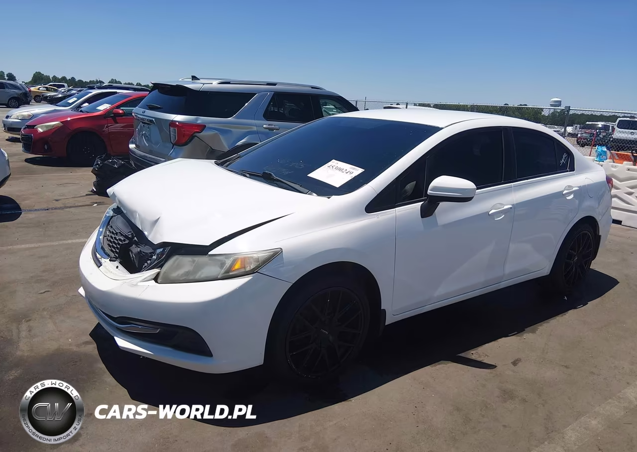 2014 Honda Civic Lx VIN:19XFB2E53EE037188 - 2