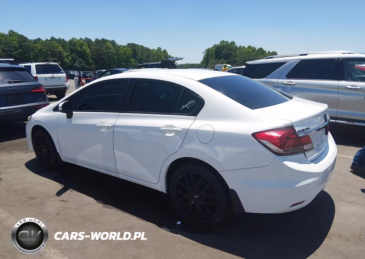 2014 Honda Civic Lx VIN:19XFB2E53EE037188 - 3