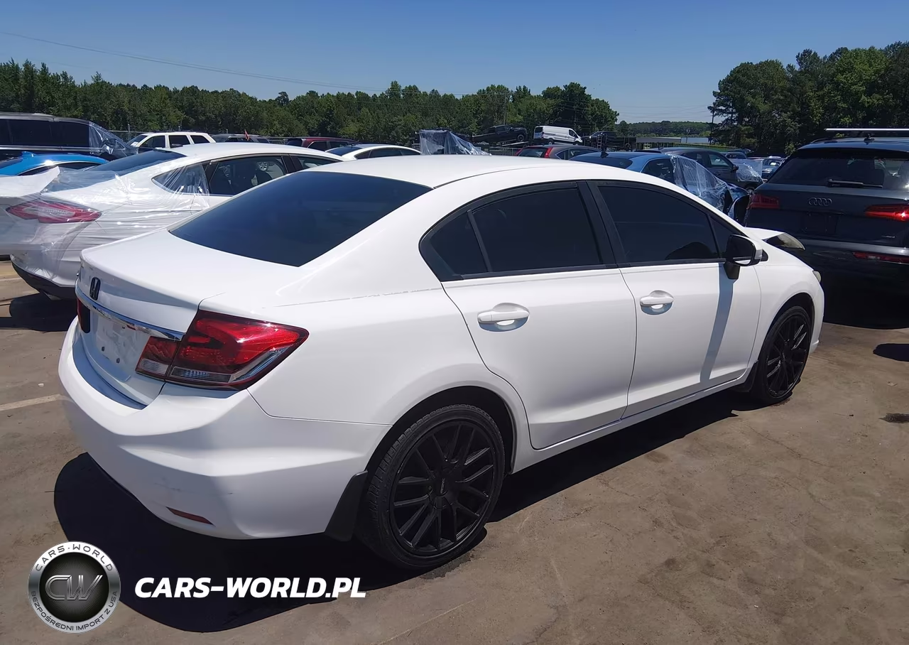 2014 Honda Civic Lx VIN:19XFB2E53EE037188 - 4