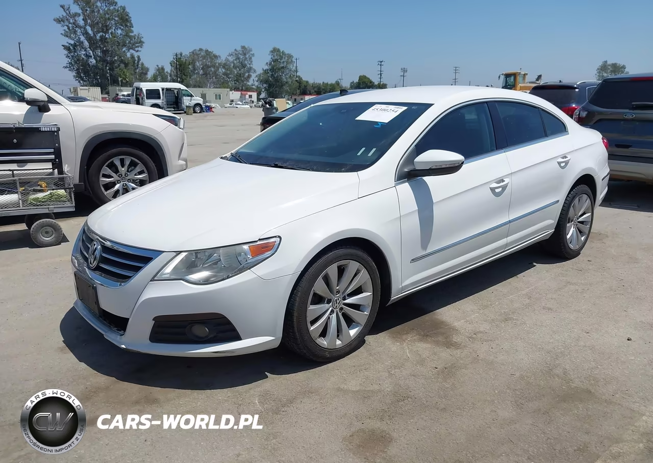 2010 Volkswagen Cc Sport VIN:WVWNP7AN6AE536749 - 2