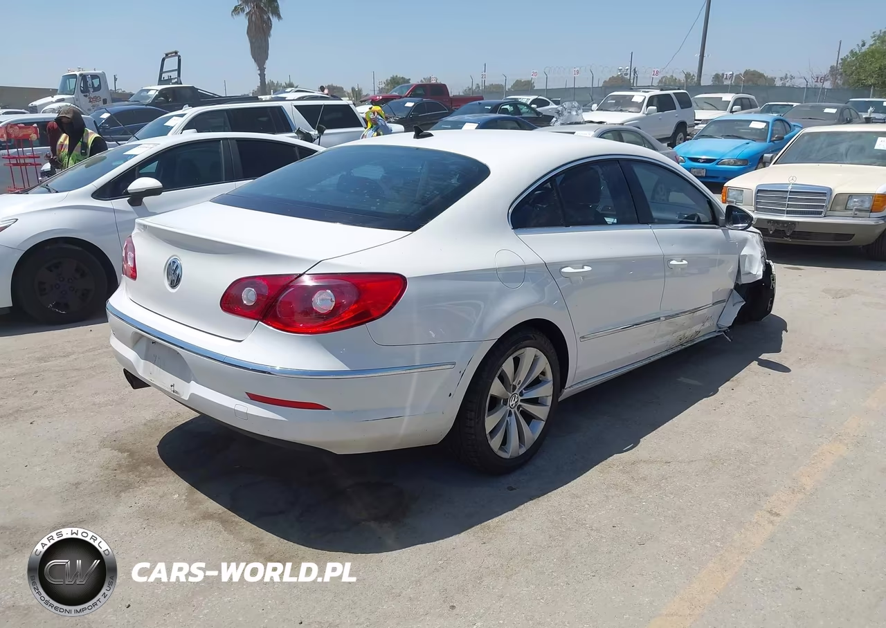 2010 Volkswagen Cc Sport VIN:WVWNP7AN6AE536749 - 4