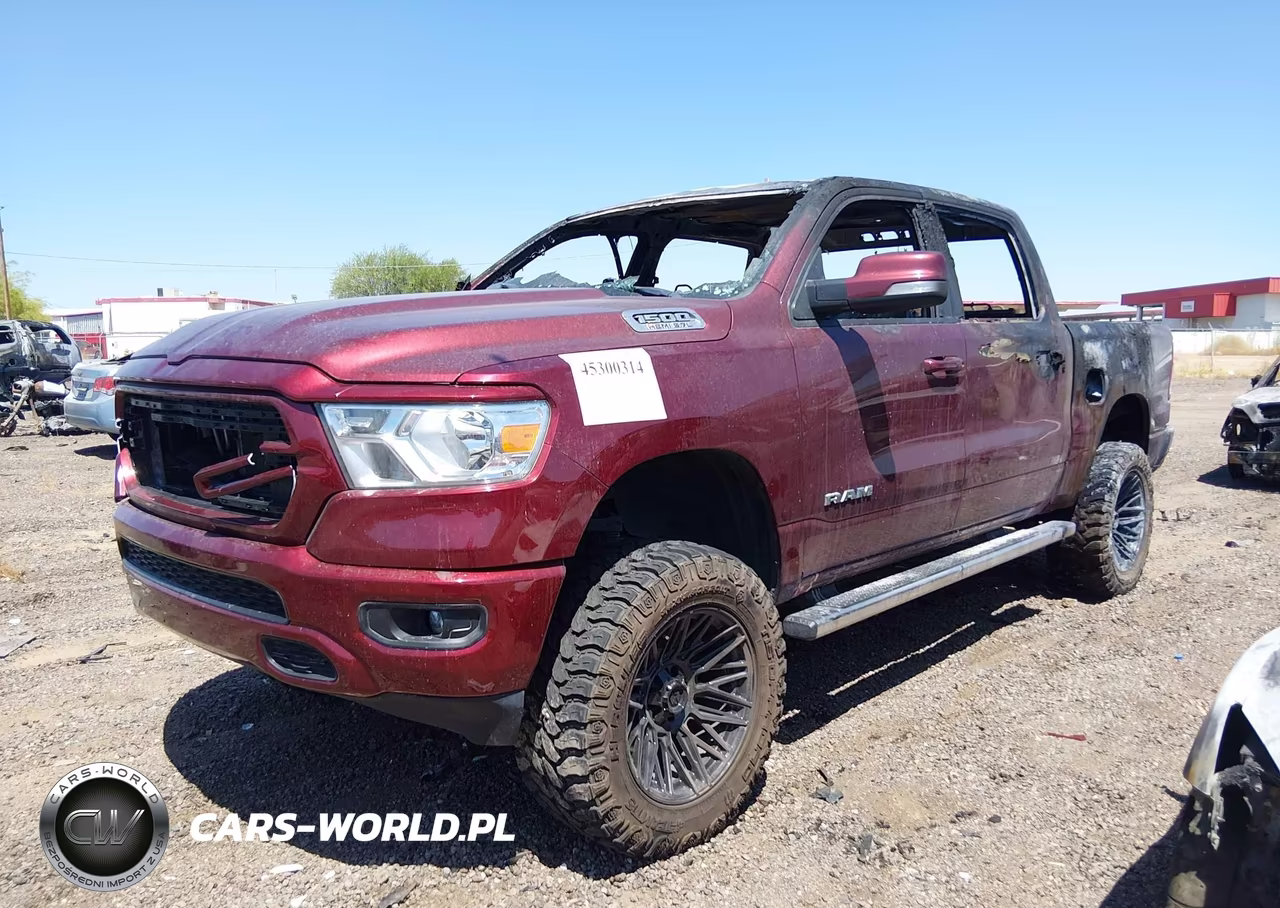 2019 Ram 1500 Big Horn-Lone Star 4X4 5'7 Box VIN:1C6SRFFT2KN659147 - 2