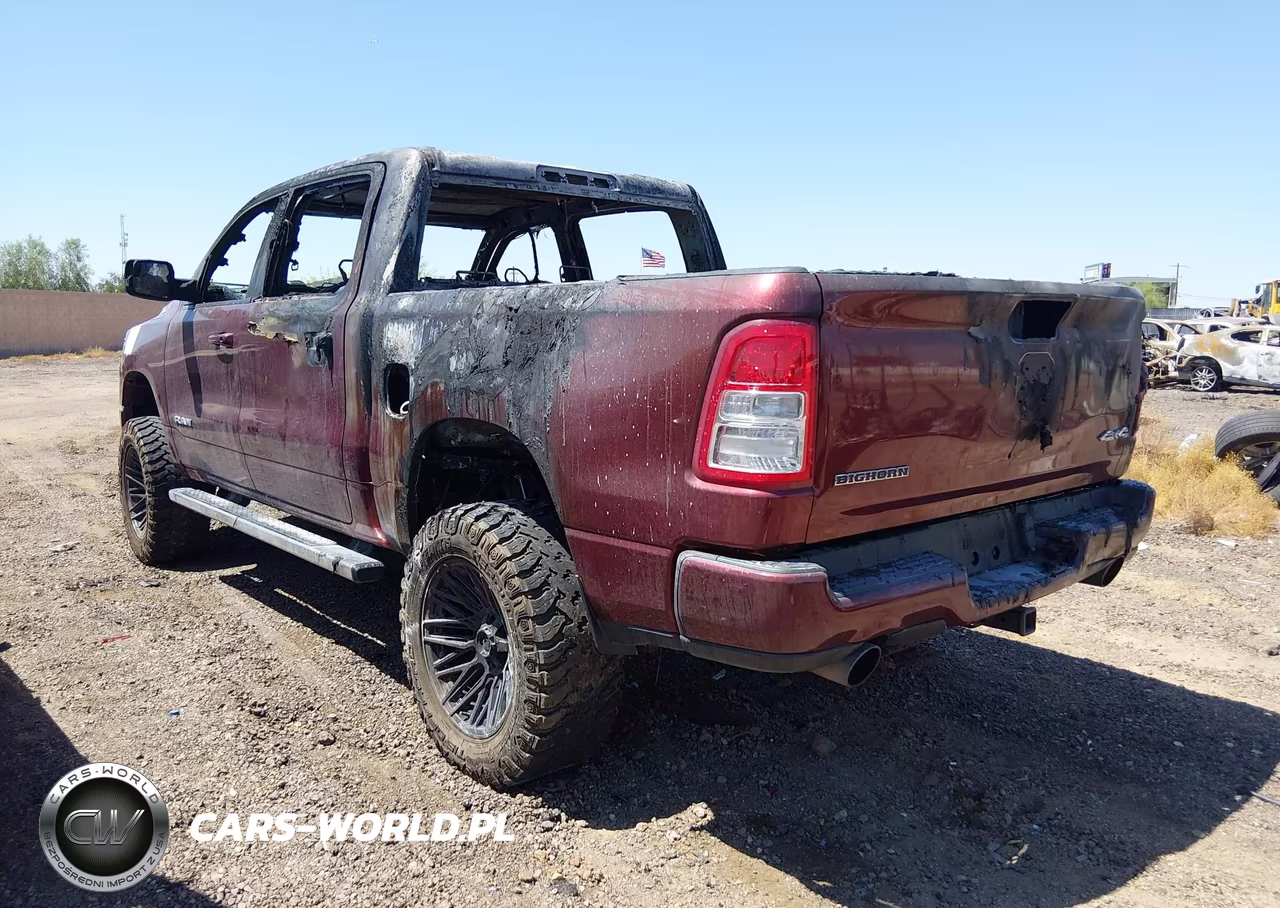 2019 Ram 1500 Big Horn-Lone Star 4X4 5'7 Box VIN:1C6SRFFT2KN659147 - 3