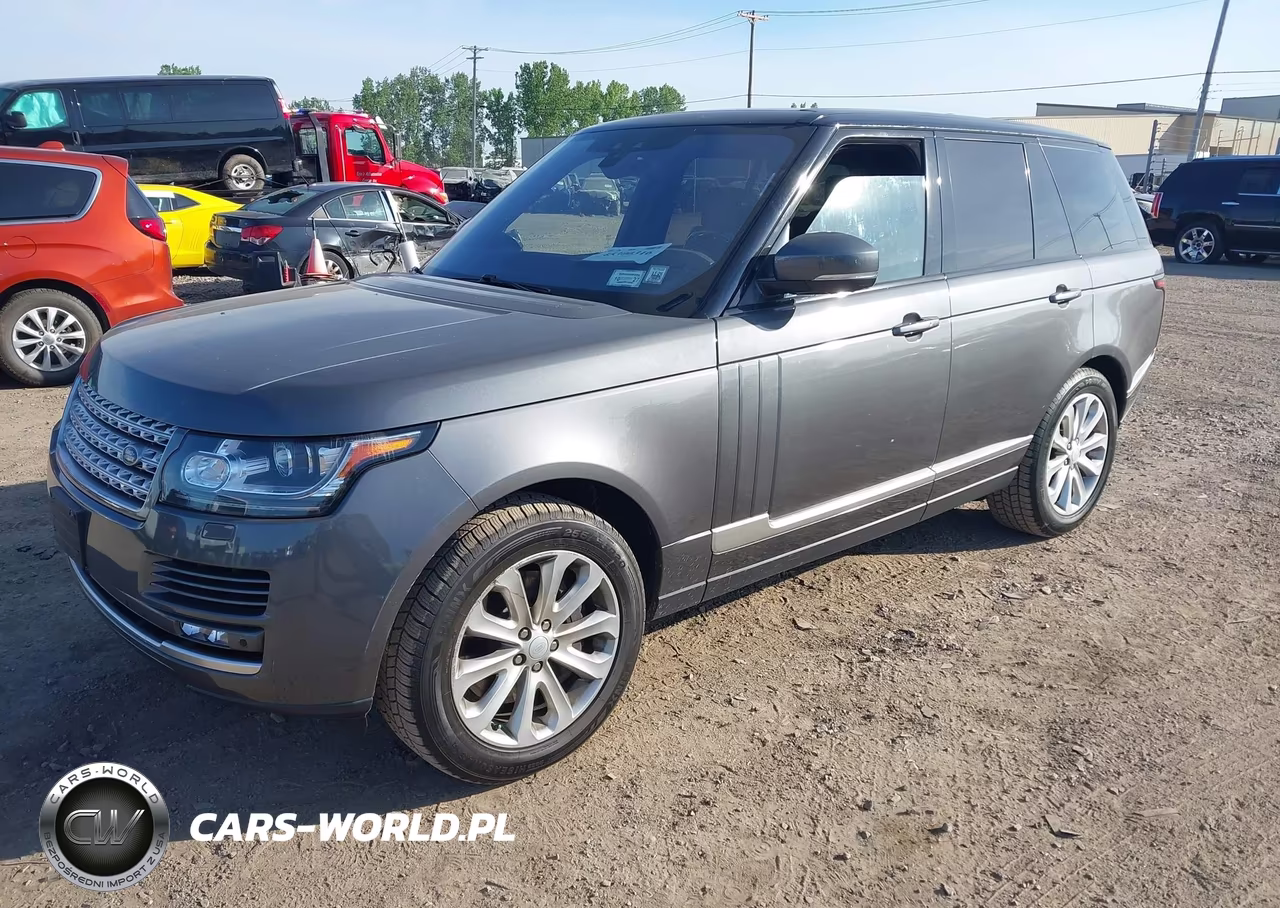 2017 Land Rover Range Rover 3.0L V6 Supercharged Hse VIN:SALGS2FV4HA338832 - 2