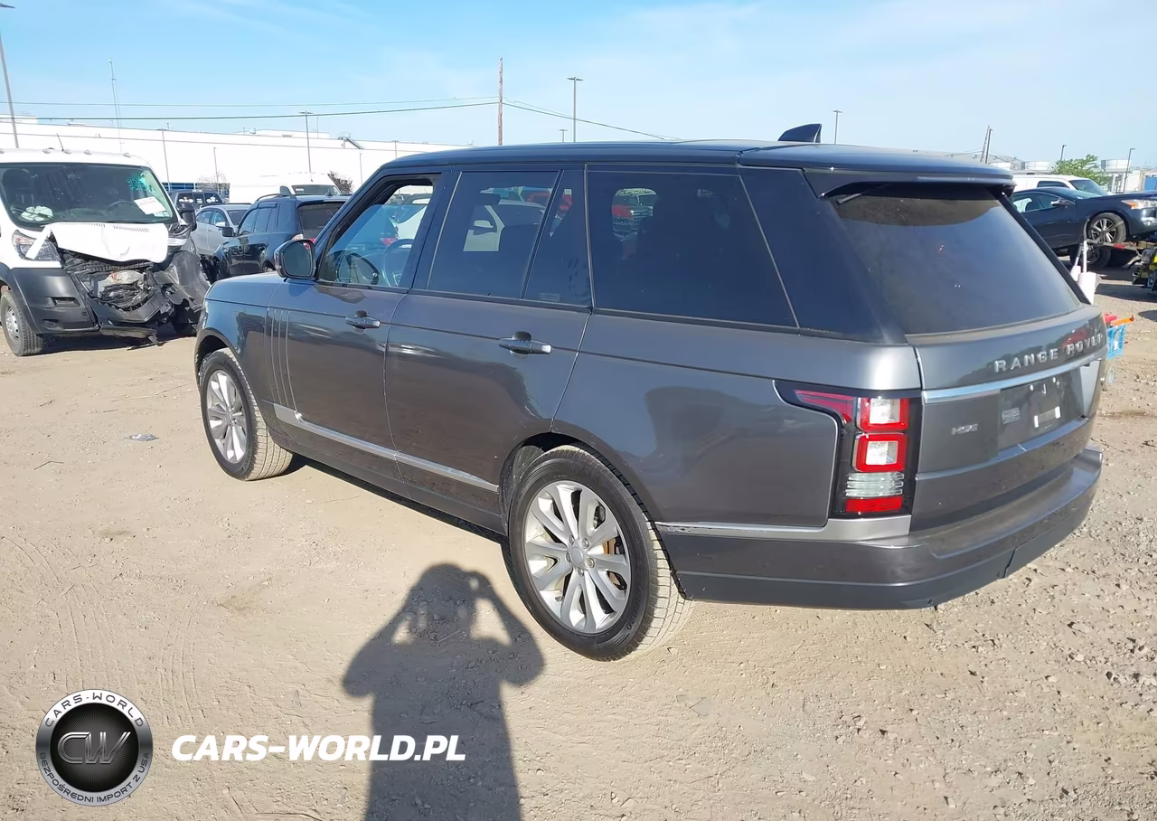 2017 Land Rover Range Rover 3.0L V6 Supercharged Hse VIN:SALGS2FV4HA338832 - 3