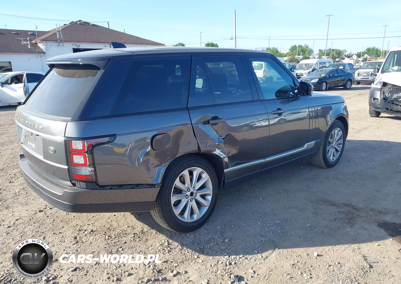 2017 Land Rover Range Rover 3.0L V6 Supercharged Hse VIN:SALGS2FV4HA338832 - 4