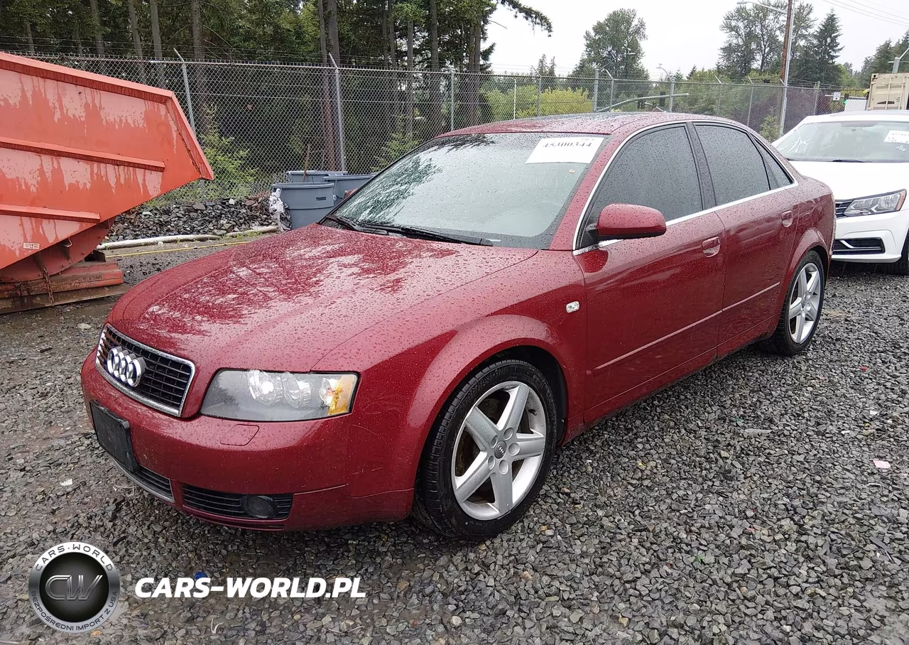 2005 Audi A4 3.0-3.0 Special Edition VIN:WAULT68E35A036612 - 2