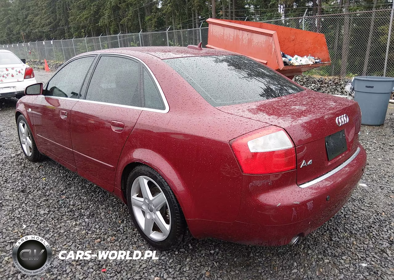 2005 Audi A4 3.0-3.0 Special Edition VIN:WAULT68E35A036612 - 3