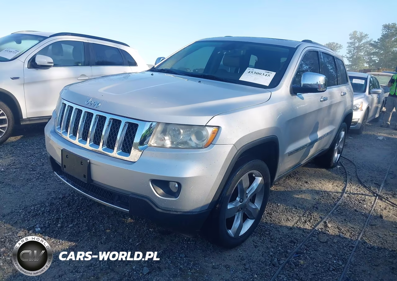 2012 Jeep Grand Cherokee Overland VIN:1C4RJFCGXCC208244 - 2