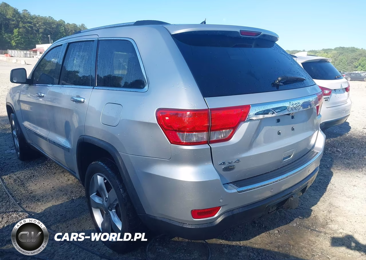 2012 Jeep Grand Cherokee Overland VIN:1C4RJFCGXCC208244 - 3