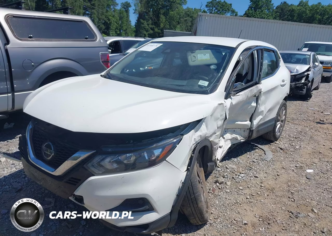 2021 Nissan Rogue Sport S Fwd Xtronic Cvt VIN:JN1BJ1AV2MW312509 - 2