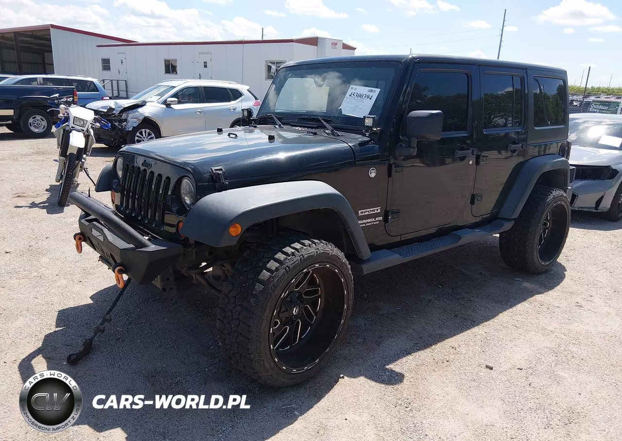2012 Jeep Wrangler Unlimited Sport VIN:1C4BJWDG8CL200899 - 2