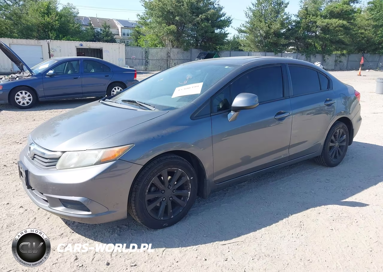 2012 Honda Civic Ex VIN:19XFB2F82CE381942 - 2