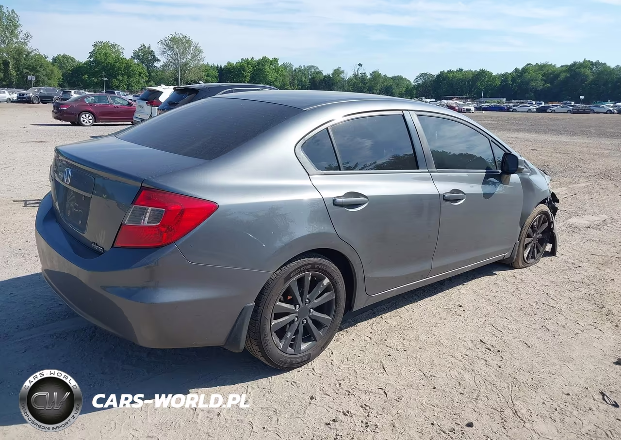 2012 Honda Civic Ex VIN:19XFB2F82CE381942 - 4