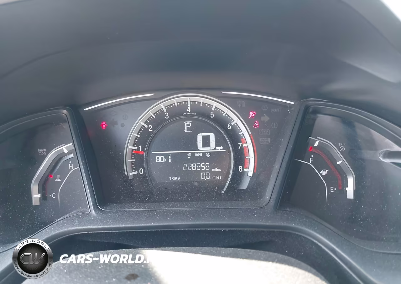 2017 Honda Civic Lx VIN:19XFC2F53HE213821 - 7