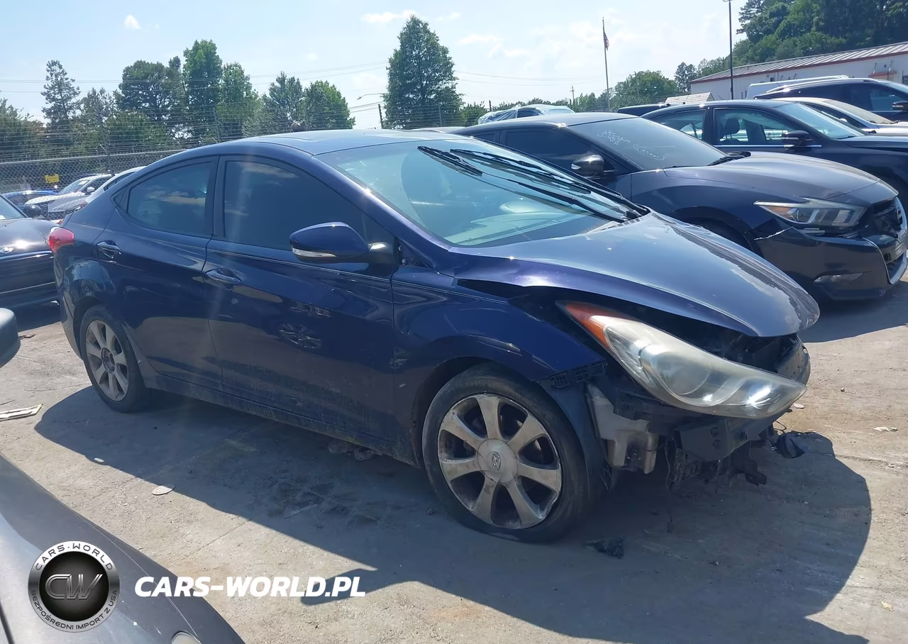 2012 Hyundai Elantra Limited VIN:5NPDH4AE8CH138209 - 13