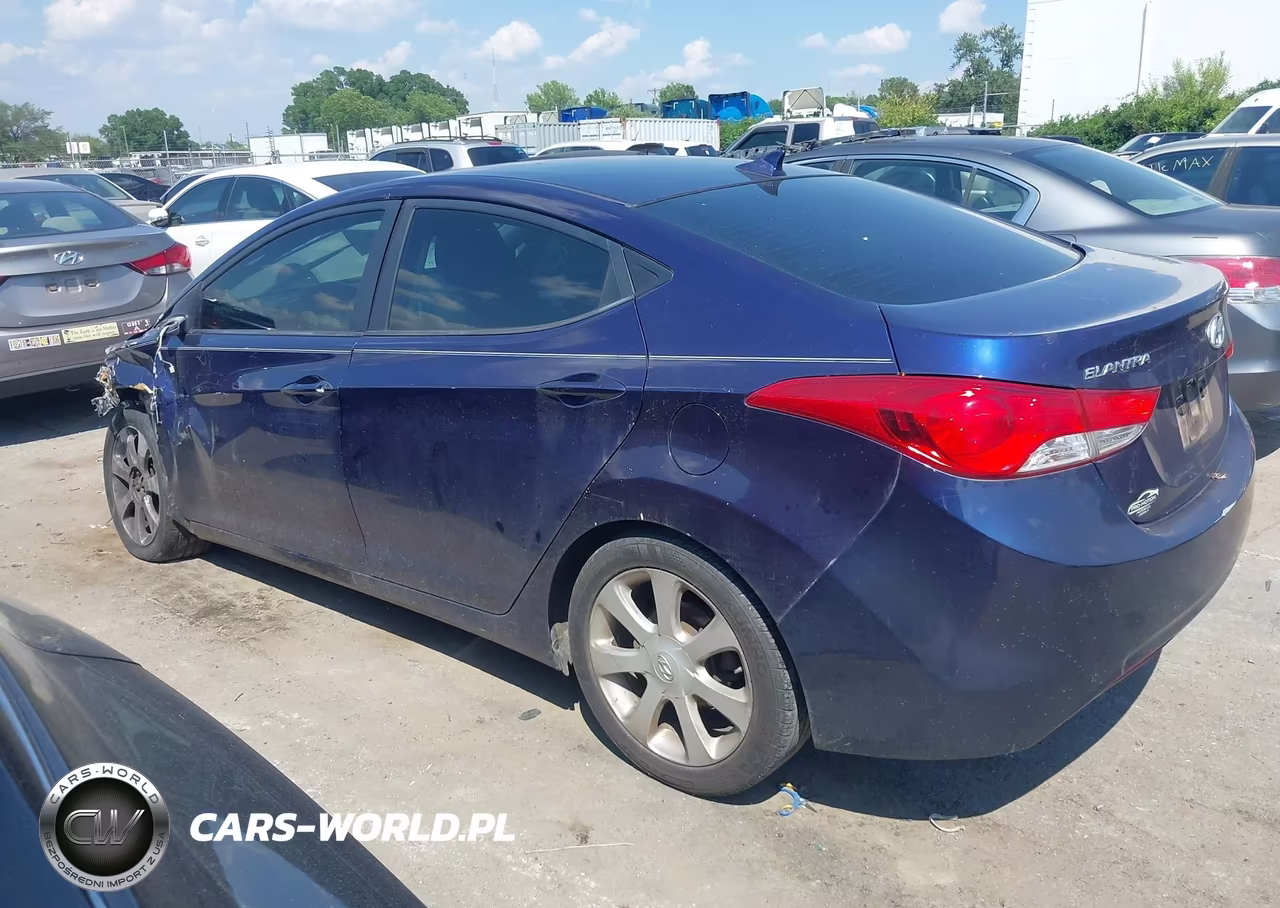 2012 Hyundai Elantra Limited VIN:5NPDH4AE8CH138209 - 14