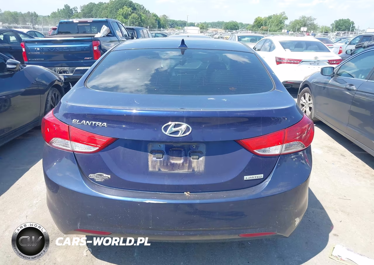 2012 Hyundai Elantra Limited VIN:5NPDH4AE8CH138209 - 16
