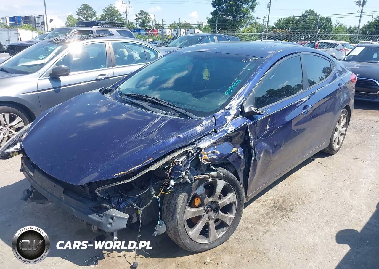 2012 Hyundai Elantra Limited VIN:5NPDH4AE8CH138209 - 6