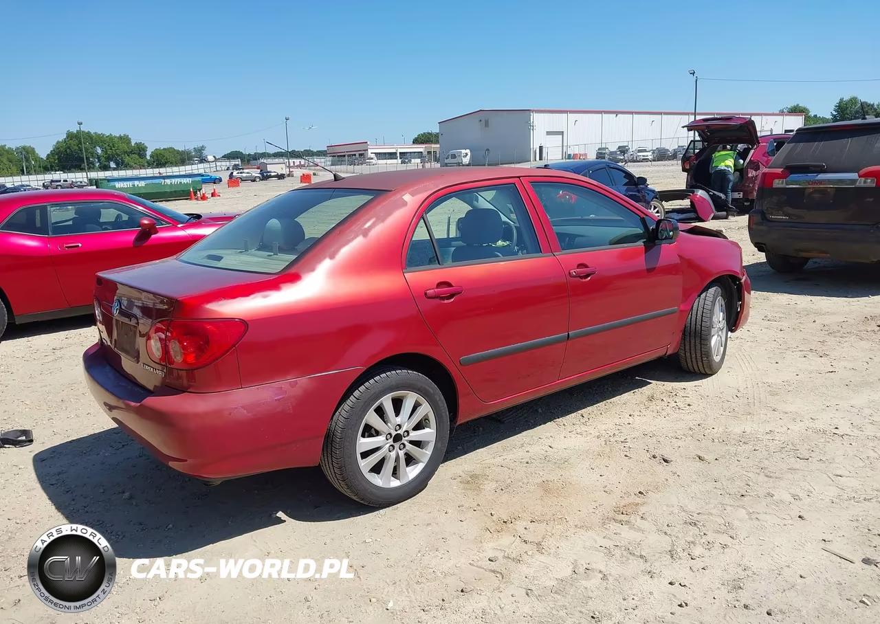 2008 Toyota Corolla Ce VIN:1NXBR32E18Z031377 - 4