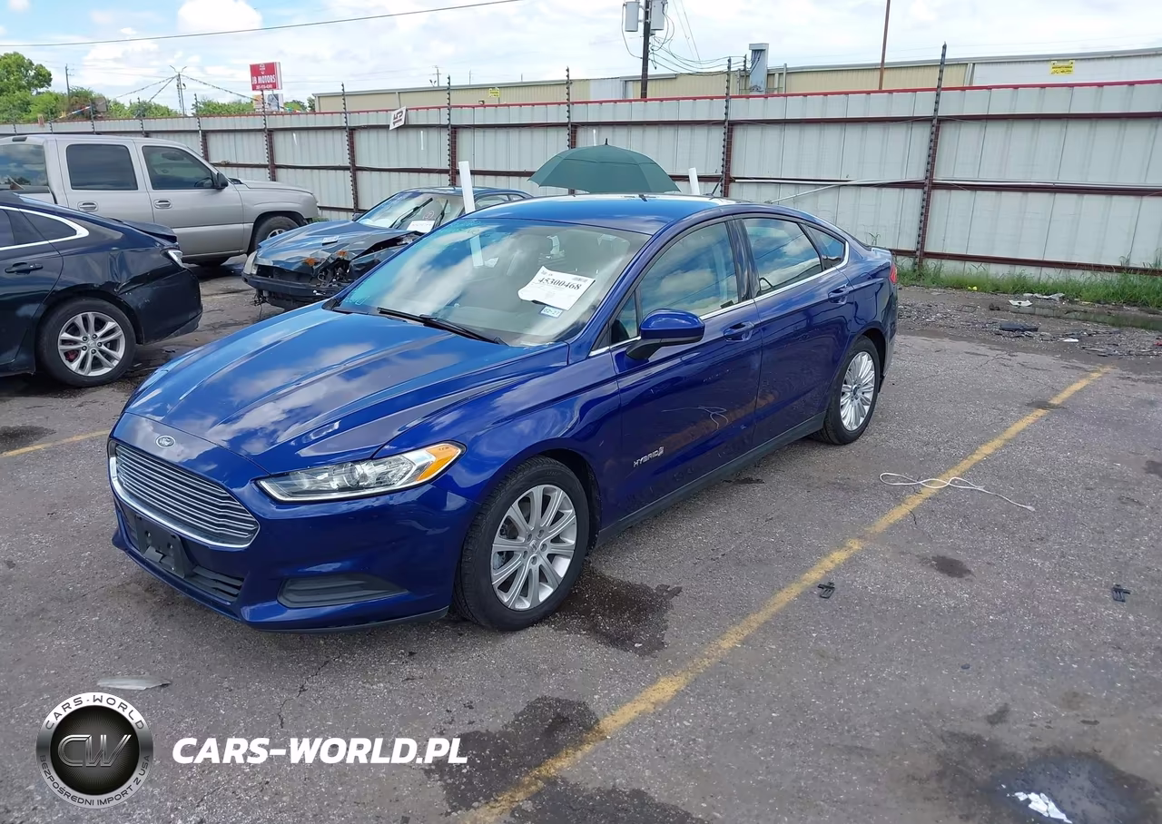 2015 Ford Fusion Hybrid S VIN:3FA6P0UU2FR267173 - 2