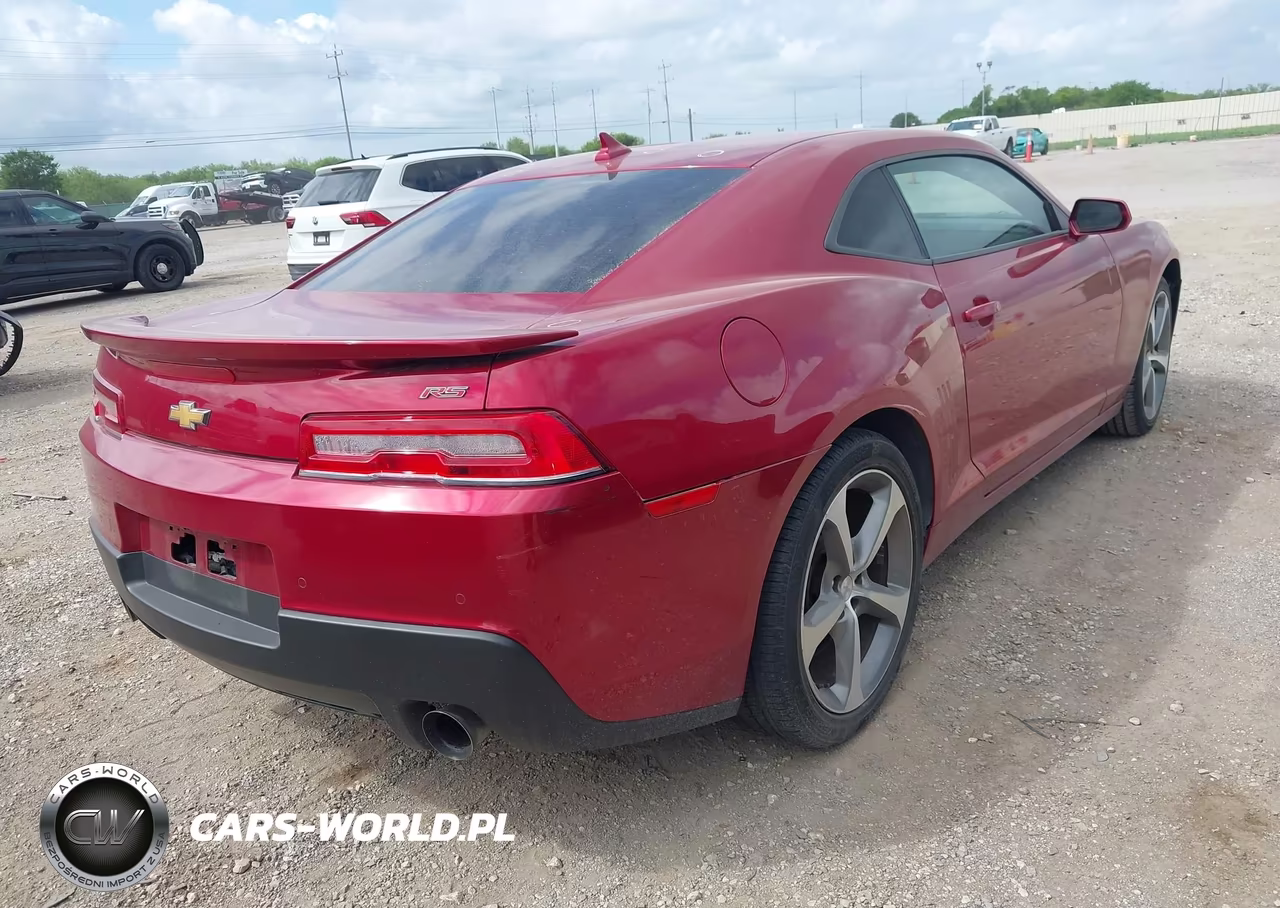2014 Chevrolet Camaro 1Lt VIN:2G1FB1E34E9224777 - 4