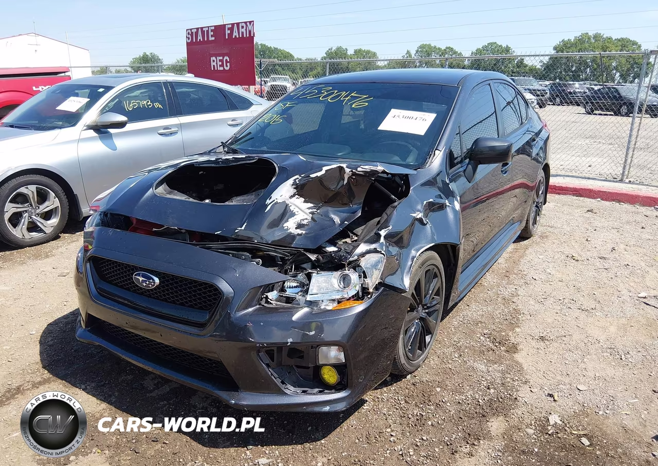 2015 Subaru Wrx Limited VIN:JF1VA1G68F8800869 - 2