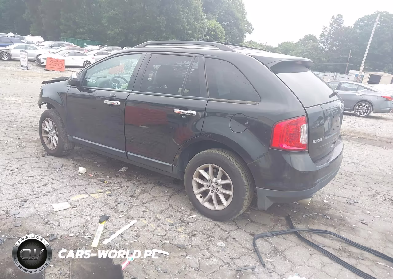 2013 Ford Edge Se VIN:2FMDK3GC6DBC44345 - 3