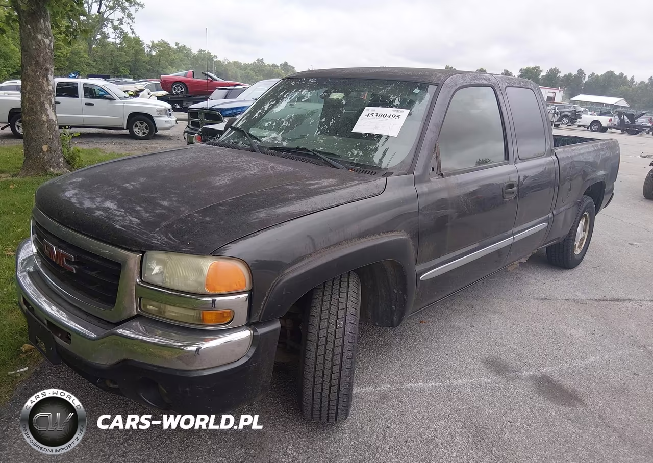 2004 GMC Sierra 1500 Sle VIN:2GTEC19T841335680 - 2