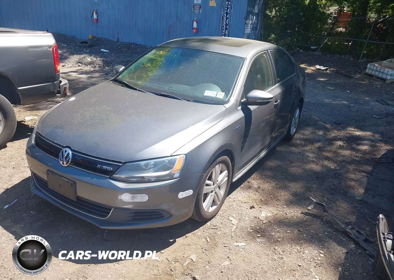 2014 Volkswagen Jetta Hybrid Sel VIN:3VW637AJ9EM207960 - 2