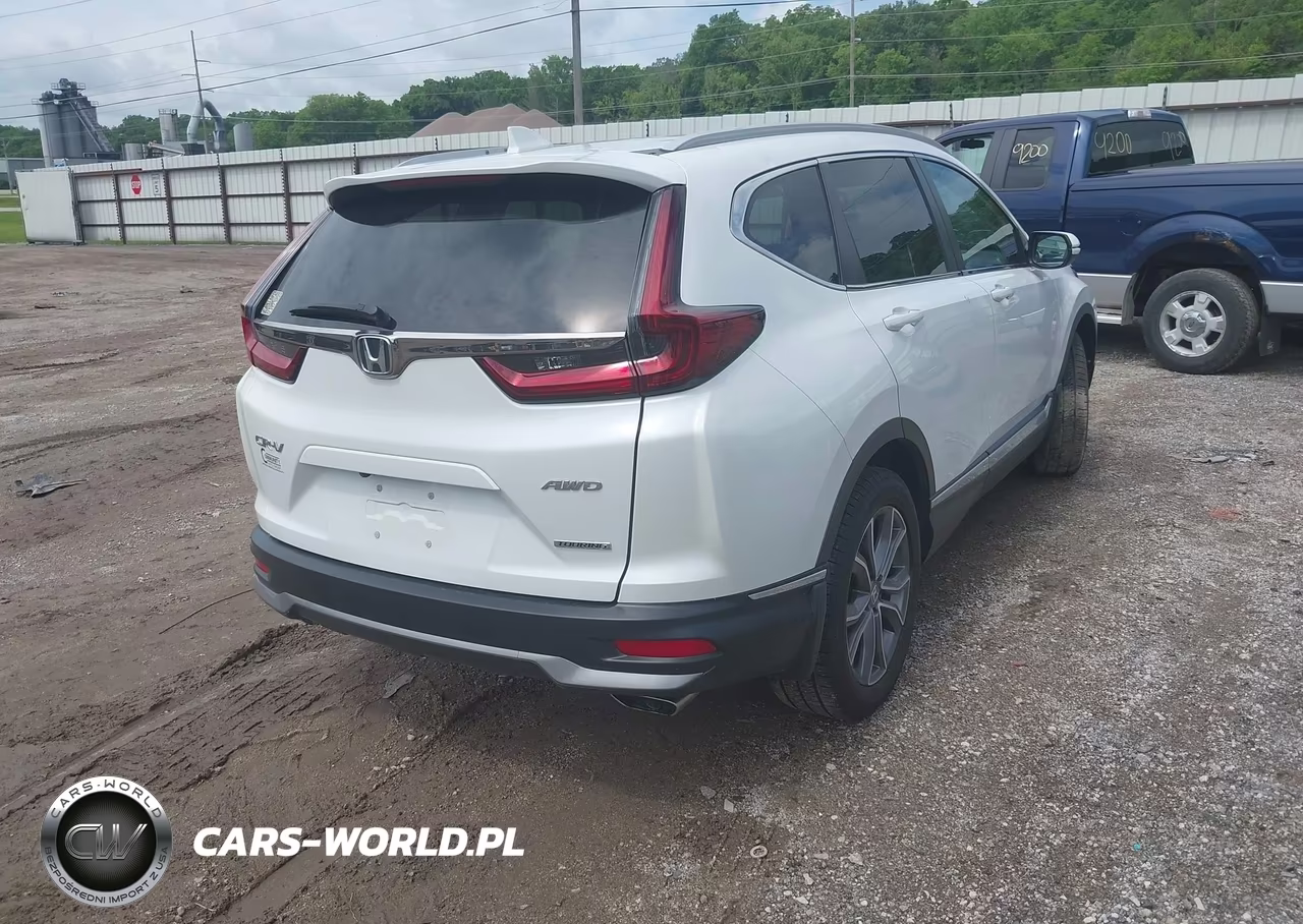 2021 Honda Cr-V Awd Touring VIN:2HKRW2H91MH615363 - 4