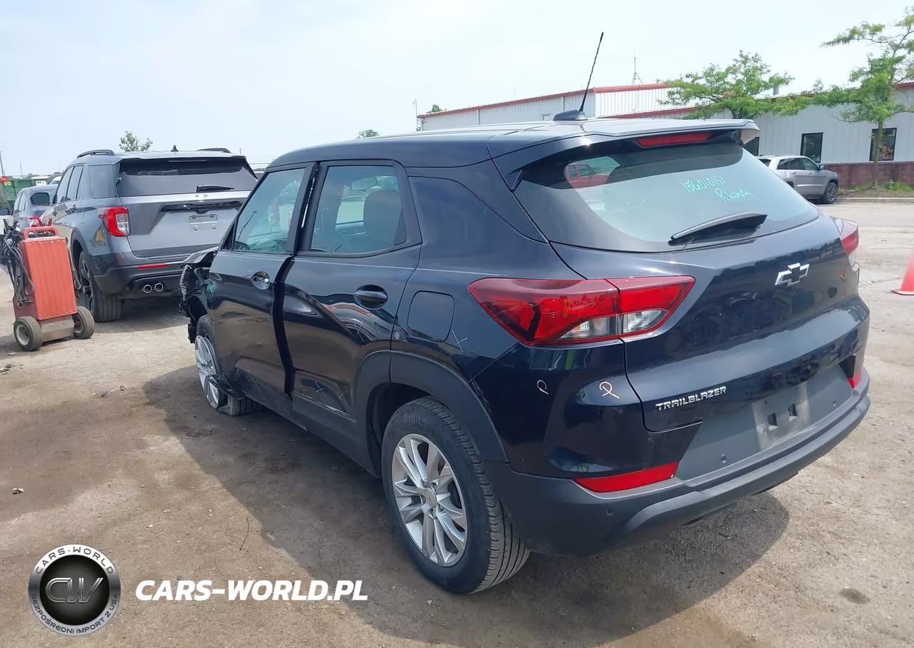 2021 Chevrolet Trailblazer Fwd Ls VIN:KL79MMS22MB100156 - 3