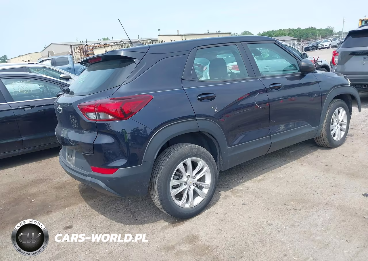 2021 Chevrolet Trailblazer Fwd Ls VIN:KL79MMS22MB100156 - 4