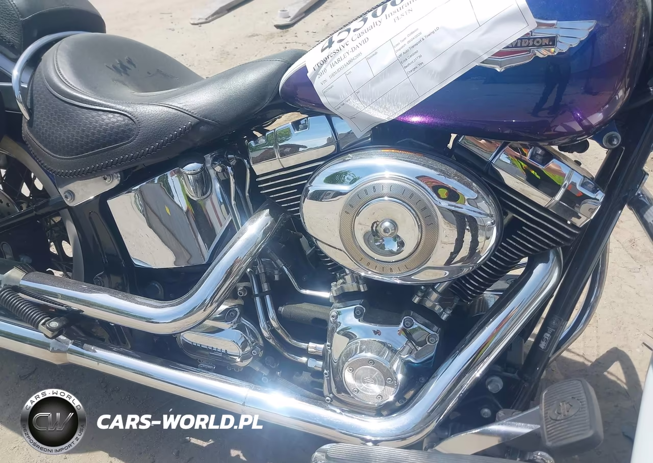 2010 Harley-Davidson Flstn VIN:1HD1JD515AB042095 - 8