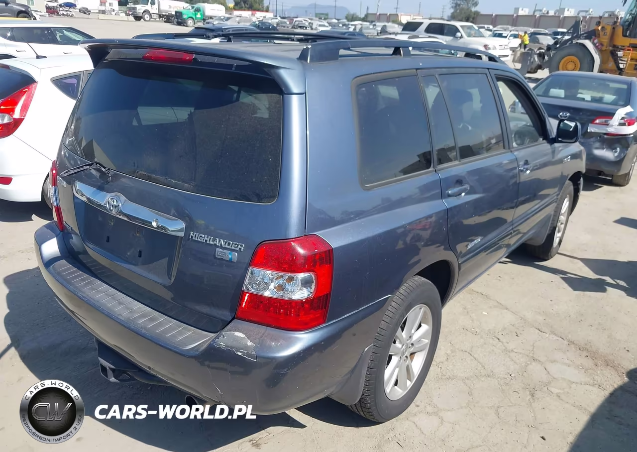 2007 Toyota Highlander Hybrid Limited V6 VIN:JTEEW21A770043487 - 4