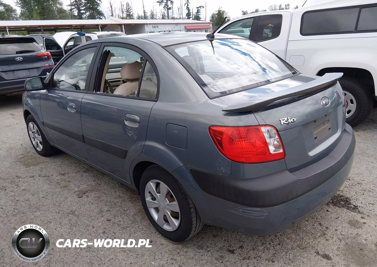 2007 Kia Rio Lx VIN:KNADE123076266011 - 3