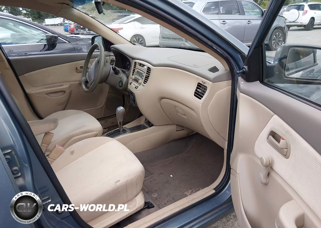 2007 Kia Rio Lx VIN:KNADE123076266011 - 5