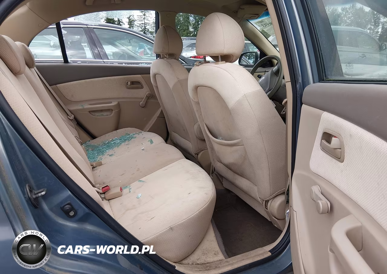 2007 Kia Rio Lx VIN:KNADE123076266011 - 8